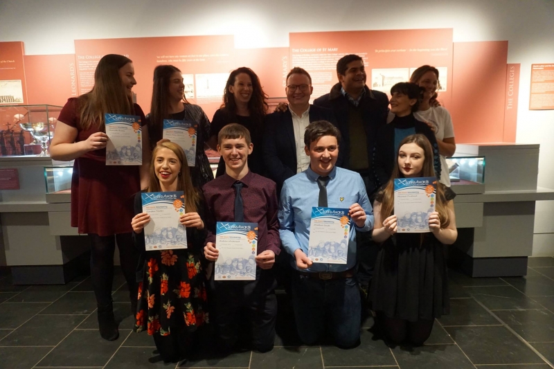 Scottish young people presented with national award