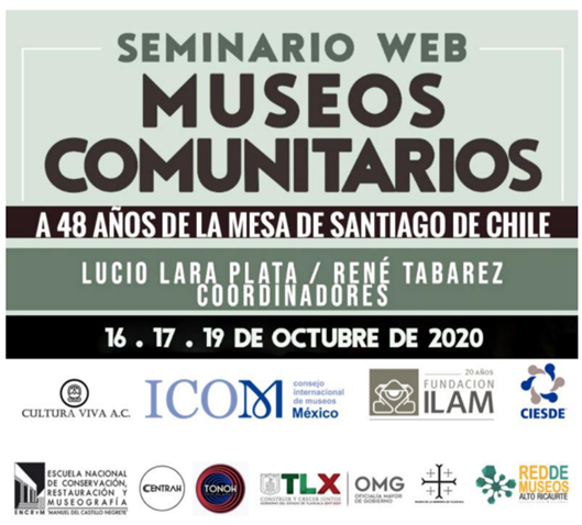 Proyecto Eulac Museums fue destacado en el seminario latinoamericano “Museos Comunitarios, a 48 años de la Mesa Redonda de Santiago de Chile”