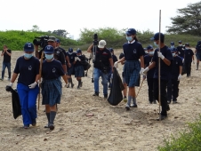 
Preservaci&oacute;n del Patrimonio Hist&oacute;rico y Educaci&oacute;n Ambiental con una campa&ntilde;a de limpieza de la zona adyacente al sitio arqueol&oacute;gico  museo Huacas de Moche y alrededores
